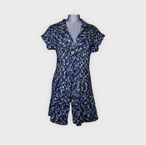 Style & Co blue button Sweater cardigan size Small